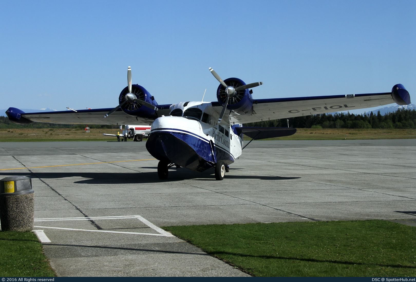 Photo of C-FIOL - Grumman G-21A Goose operated by Pacific Coastal Airlines