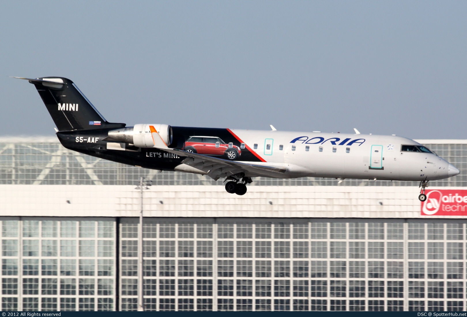 Photo of S5-AAF - Bombardier CRJ-200LR operated by Adria Airways