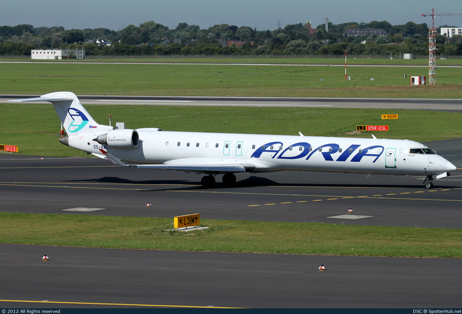 Photo of S5-AAL - Bombardier CRJ-900LR operated by Adria Airways