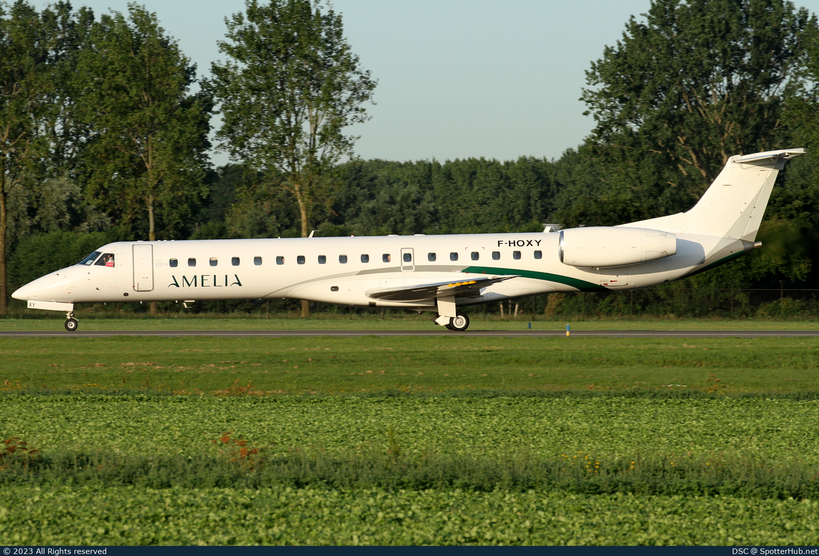 Photo of F-HOXY - Embraer ERJ-145LR operated by Amelia International
