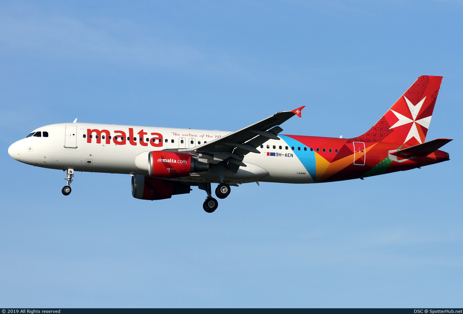 Photo of 9H-AEN - Airbus A320-214 operated by Air Malta