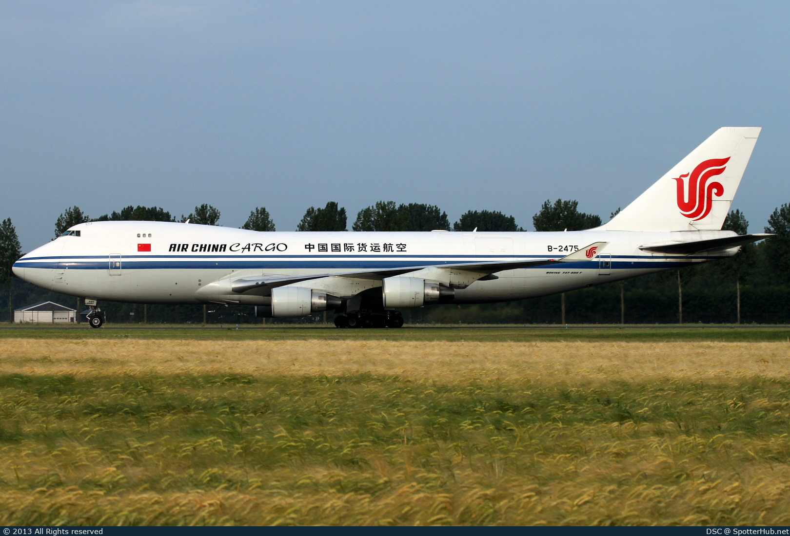 Photo of B-2475 - Boeing 747-4FTF operated by Air China Cargo
