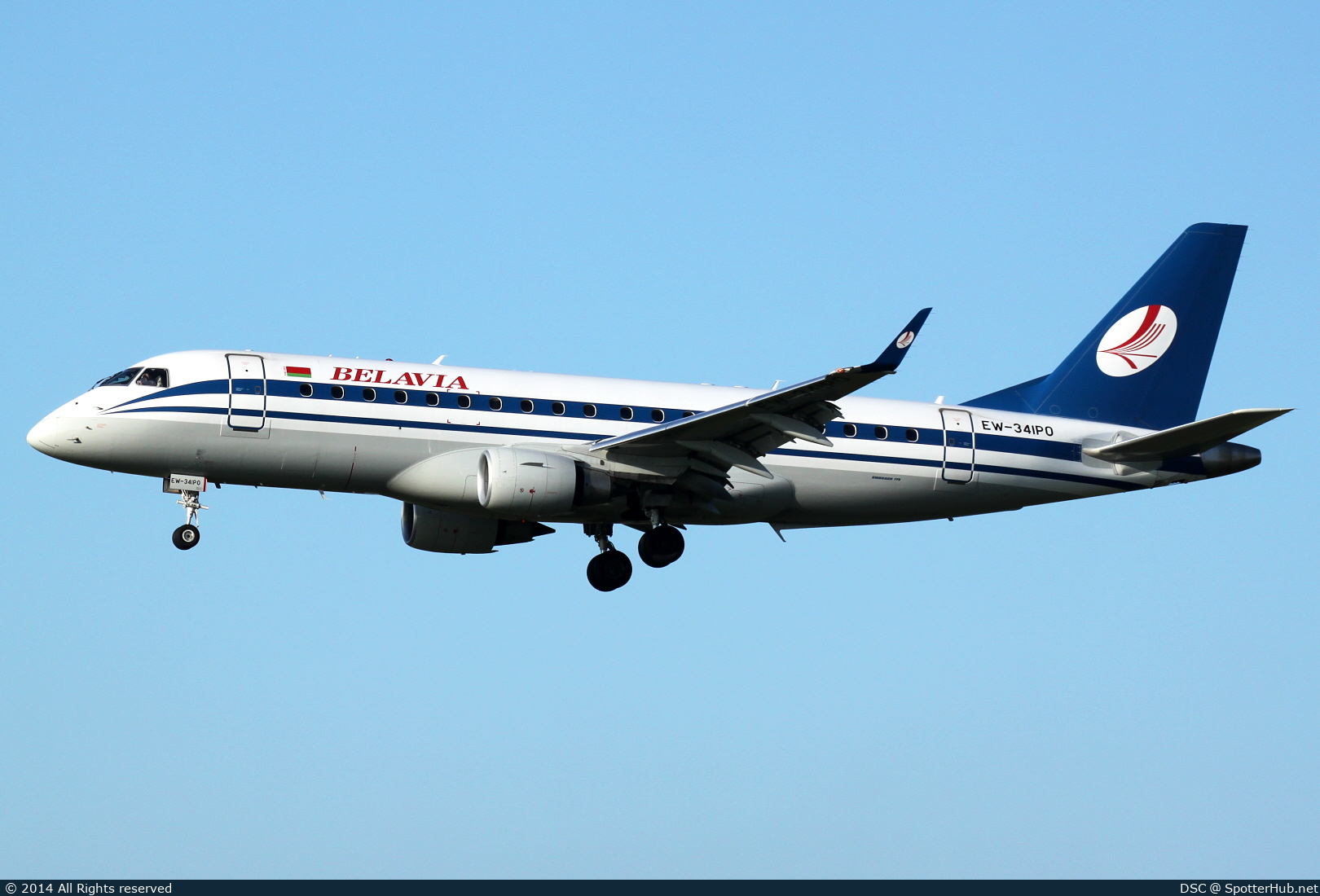 Photo of EW-341PO - Embraer ERJ-175LR operated by Belavia