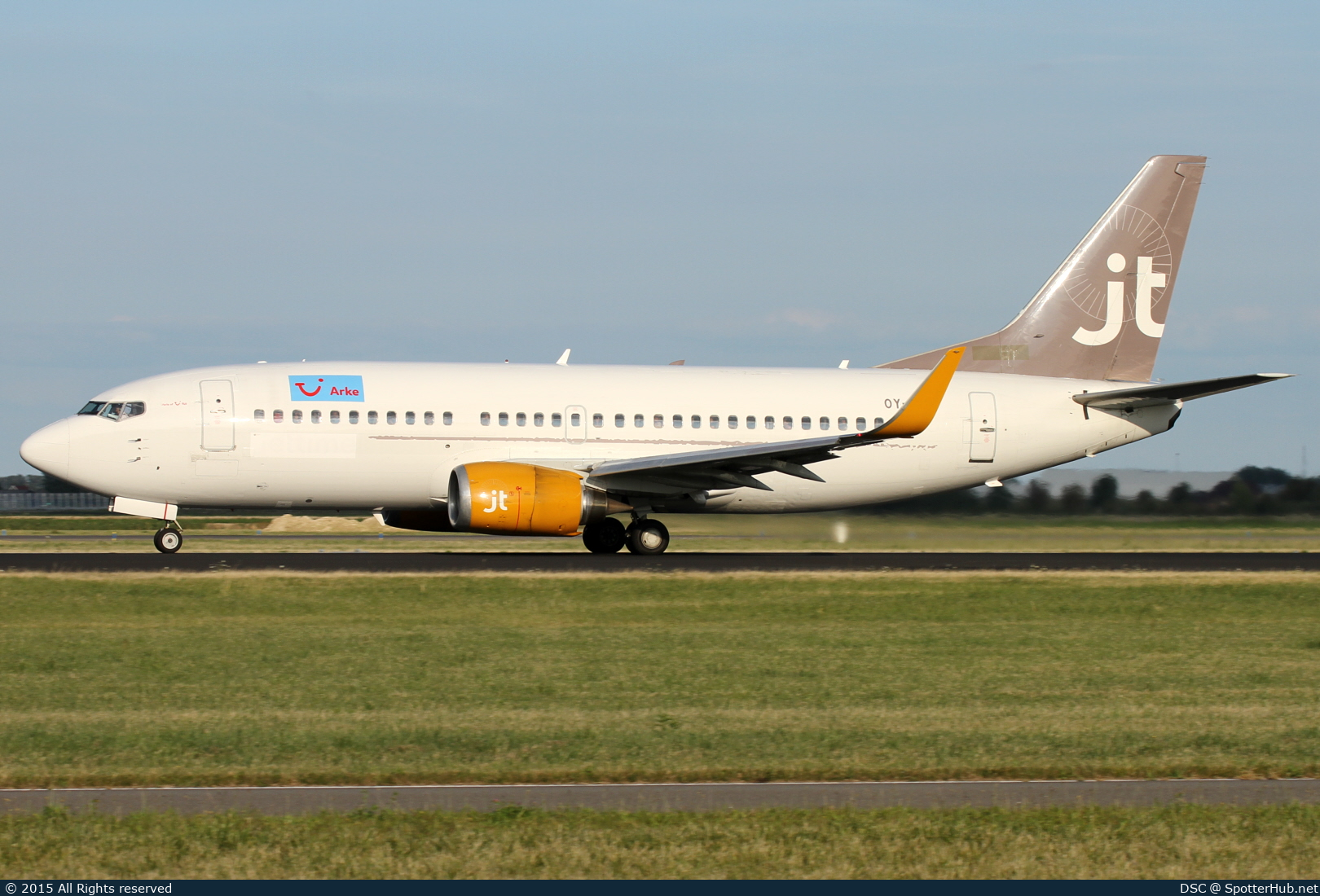 Photo of OY-JTD - Boeing 737-3Y0 operated by Arke (opb Jettime)