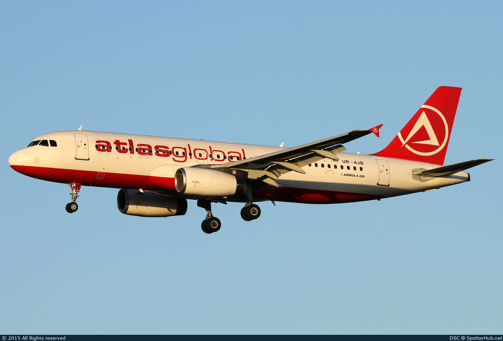 Photo of UR-AJB - Airbus A320-233 operated by AtlasGlobal Ukraine