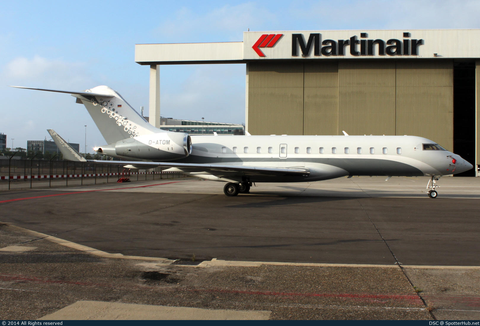 Photo of D-ATOM - Bombardier Global Express XRS operated by Luxaviation Germany