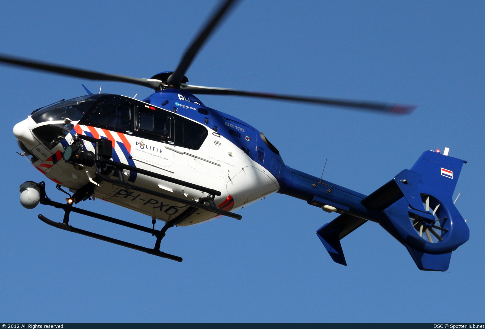 Photo of PH-PXD - Eurocopter EC135 P2+ operated by Dutch Police - Luchtvaartpolitie