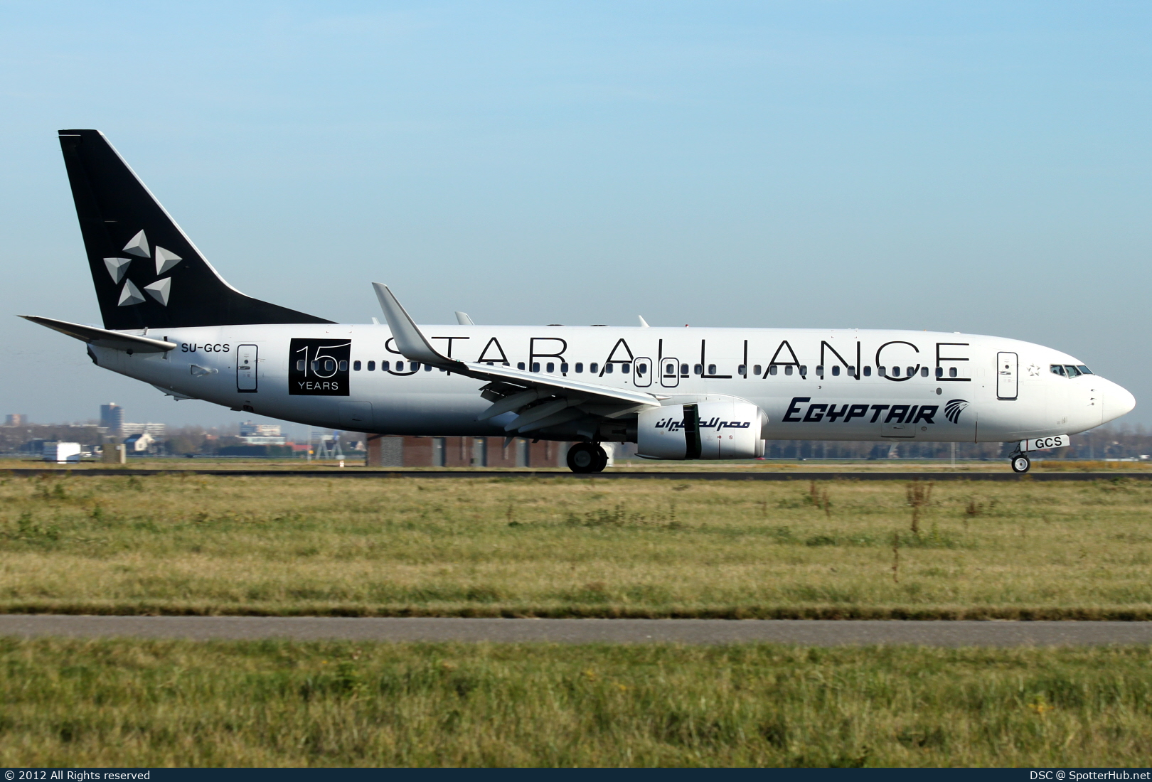 Photo of SU-GCS - Boeing 737-866 operated by Egyptair