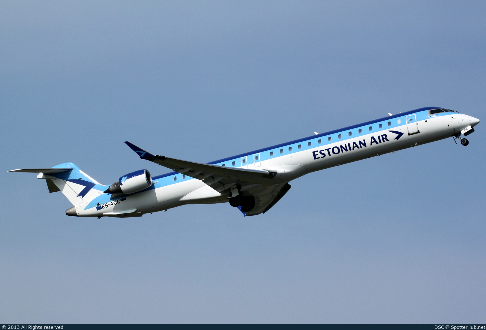 Photo of ES-ACC - Bombardier CRJ-900ER operated by Estonian Air