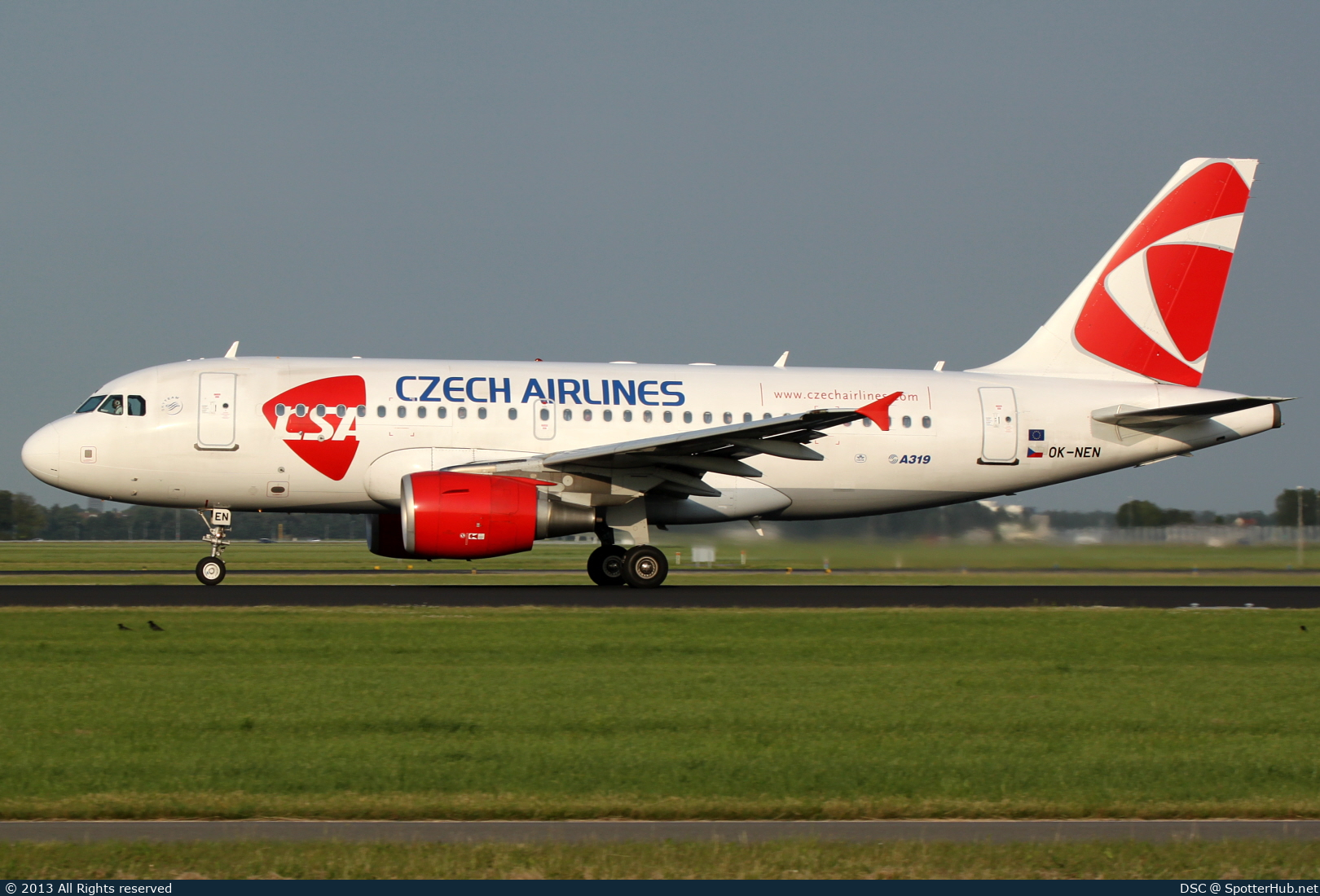 Photo of OK-NEN - Airbus A319-112 operated by CSA Czech Airlines
