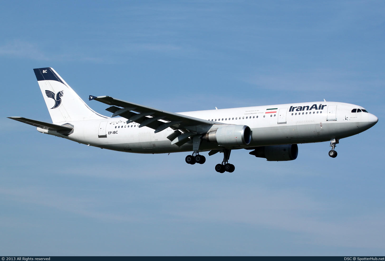 Photo of EP-IBC - Airbus A300B4-605R operated by Iran Air