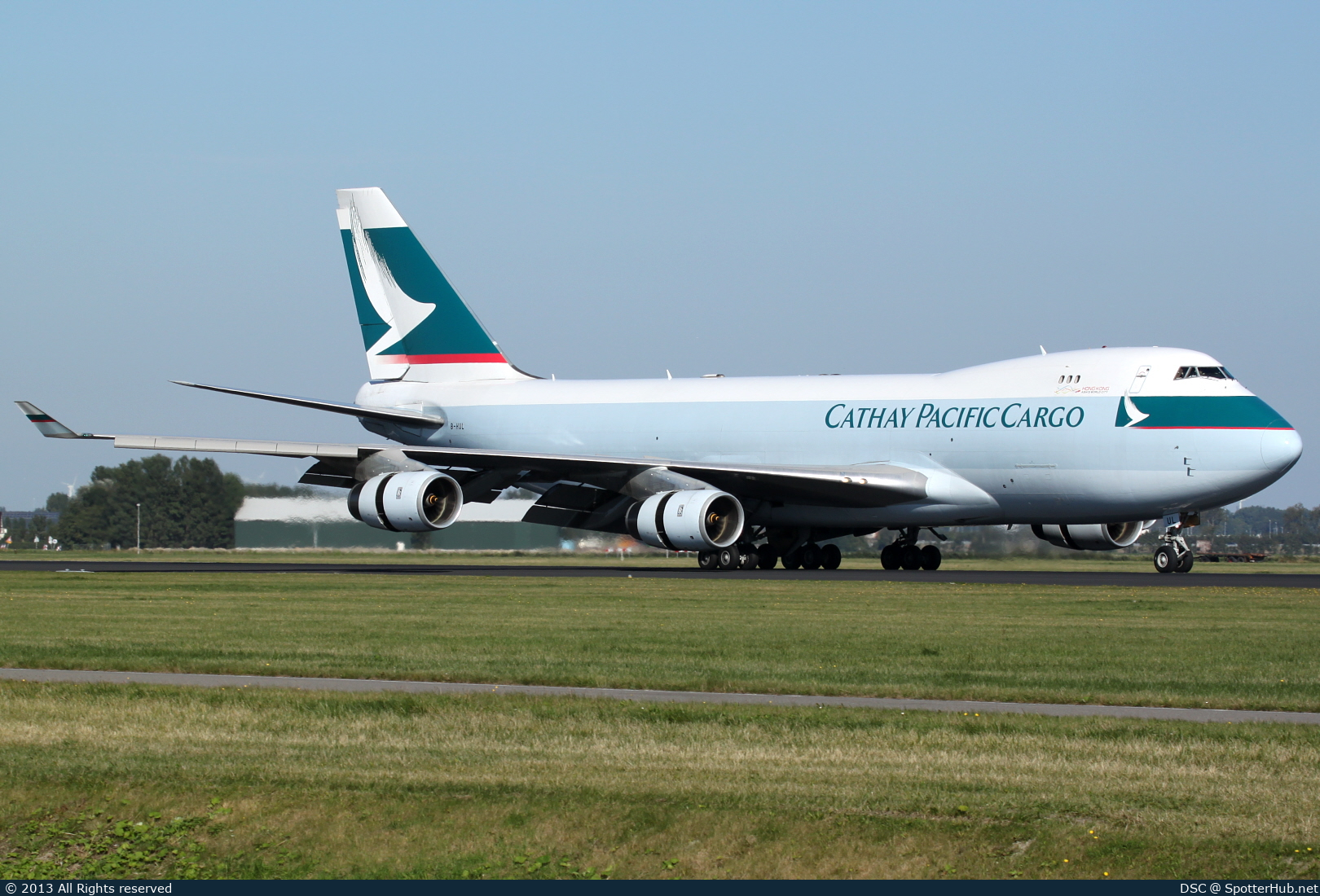 Photo of B-HUL - Boeing 747-467F operated by Cathay Pacific Cargo