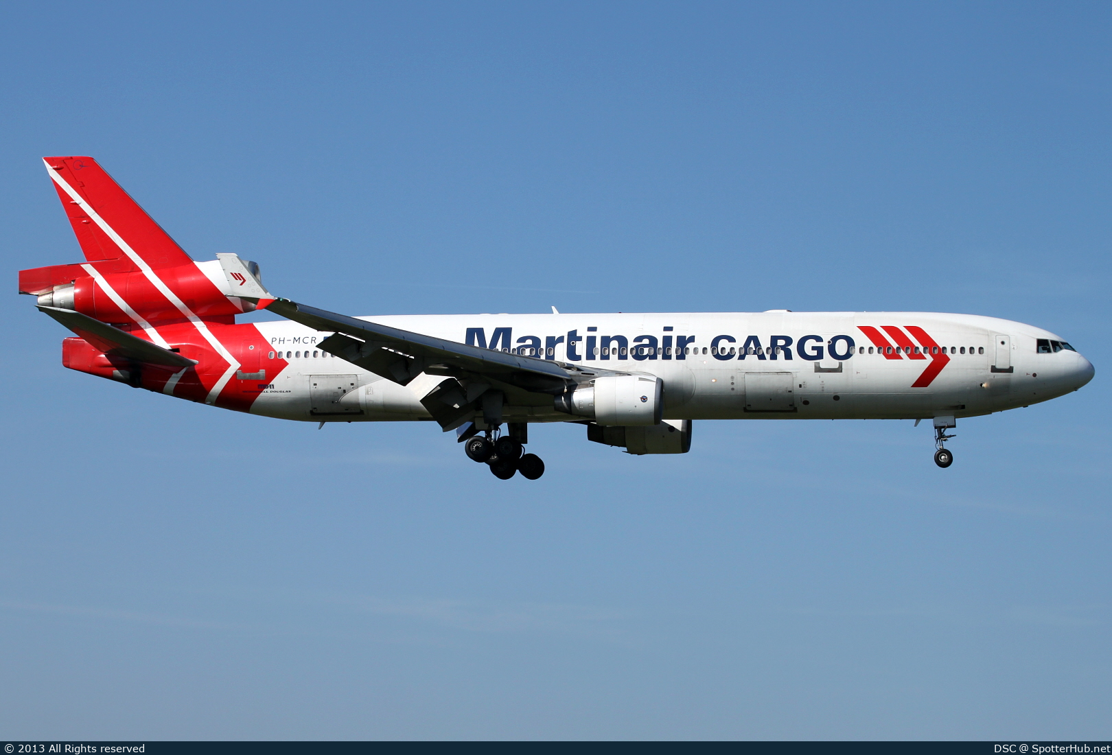 Photo of PH-MCR - McDonnell Douglas MD-11CF operated by Martinair Cargo