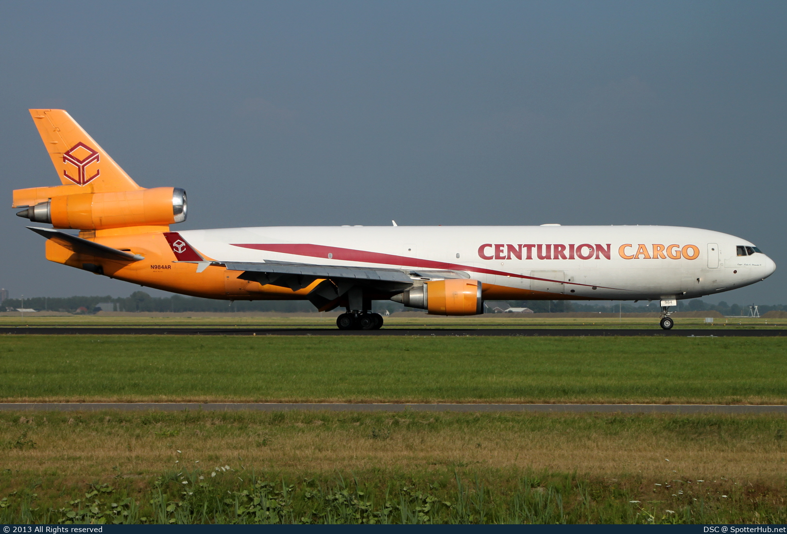 Photo of N984AR - McDonnell Douglas MD-11(F) operated by Centurion Air Cargo