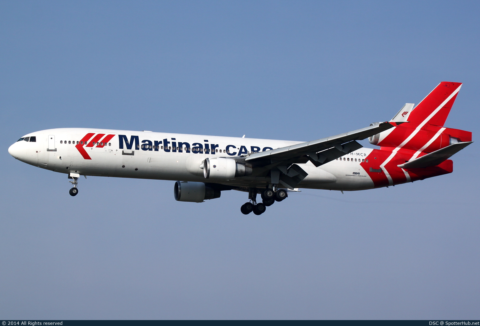 Photo of PH-MCR - McDonnell Douglas MD-11CF operated by Martinair Cargo