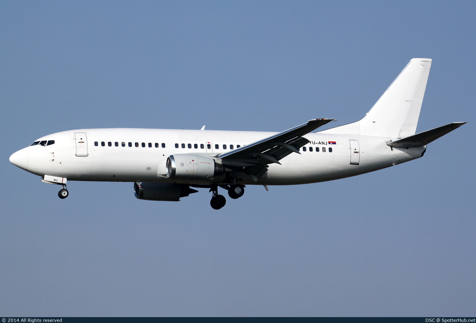 Photo of YU-ANJ - Boeing 737-3H9 operated by Air Serbia