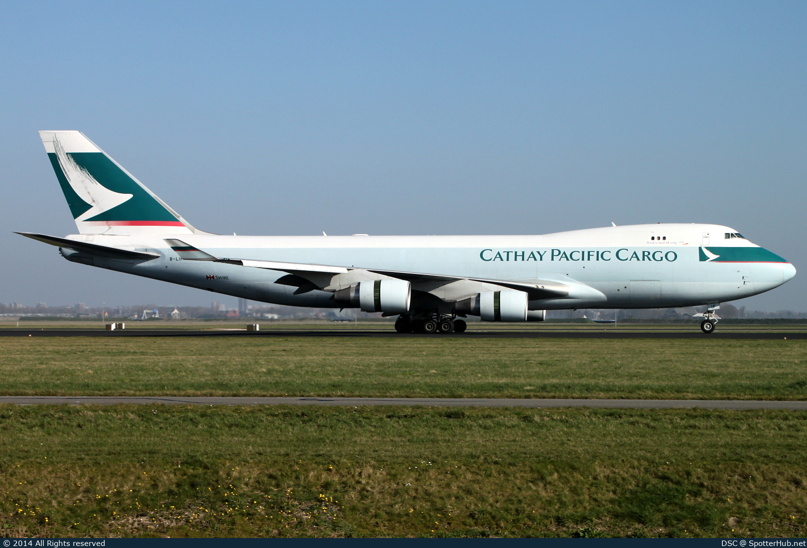 Photo of B-LIF - Boeing 747-467F(ER) operated by Cathay Pacific Cargo