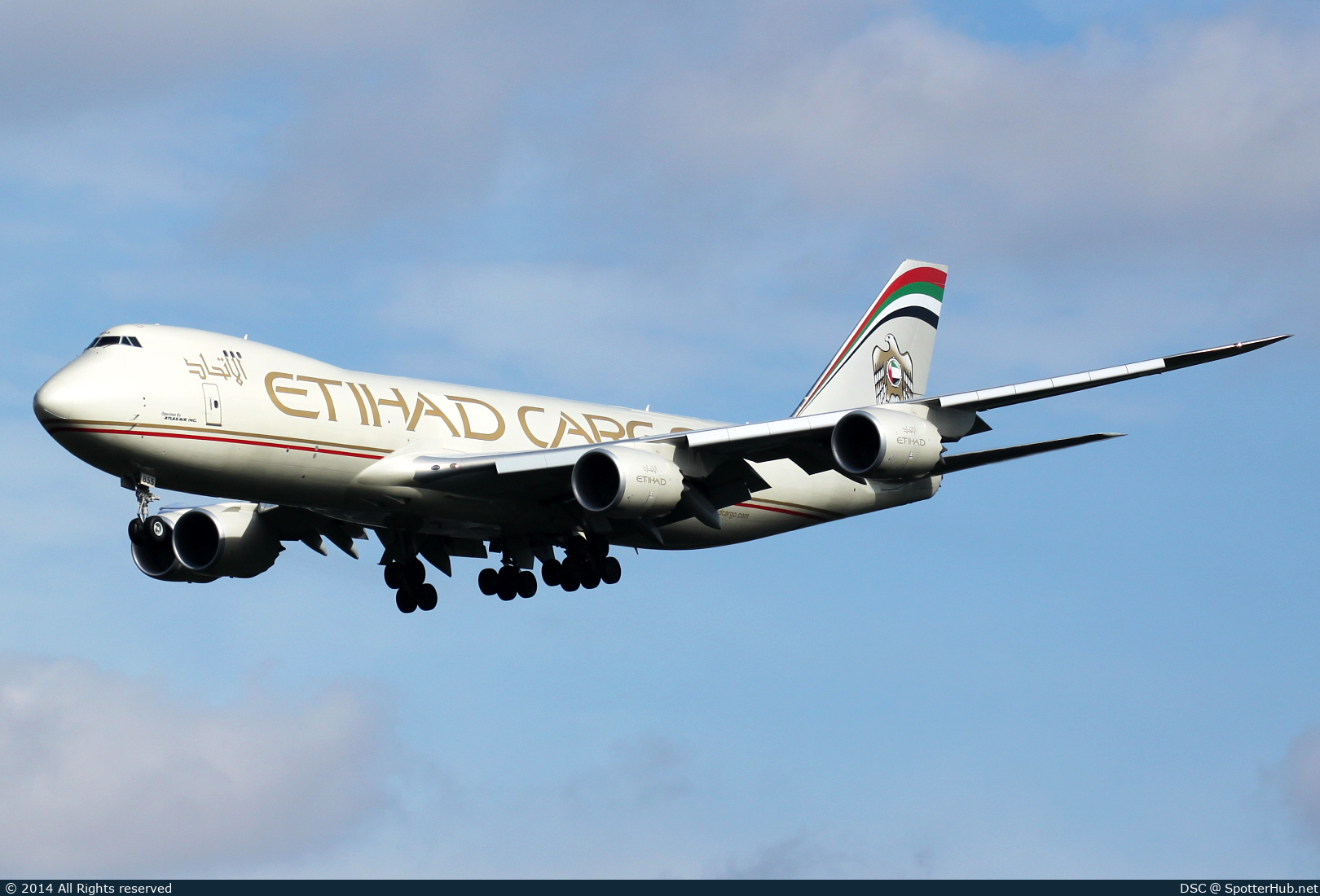 Photo of N855GT - Boeing 747-87UF operated by Etihad Cargo (opb Atlas Air)