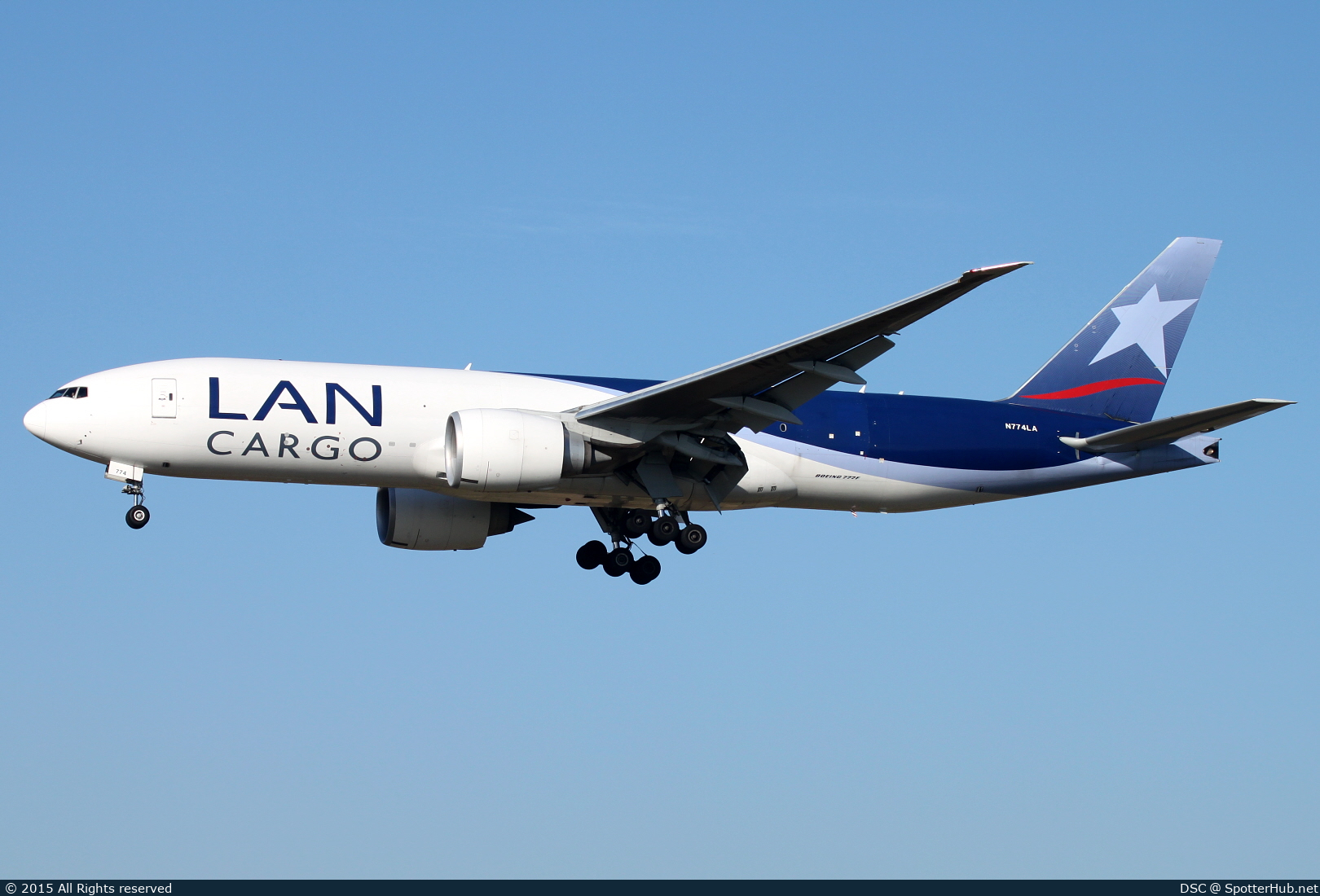 Photo of N774LA - Boeing 777-F6N operated by LAN Cargo