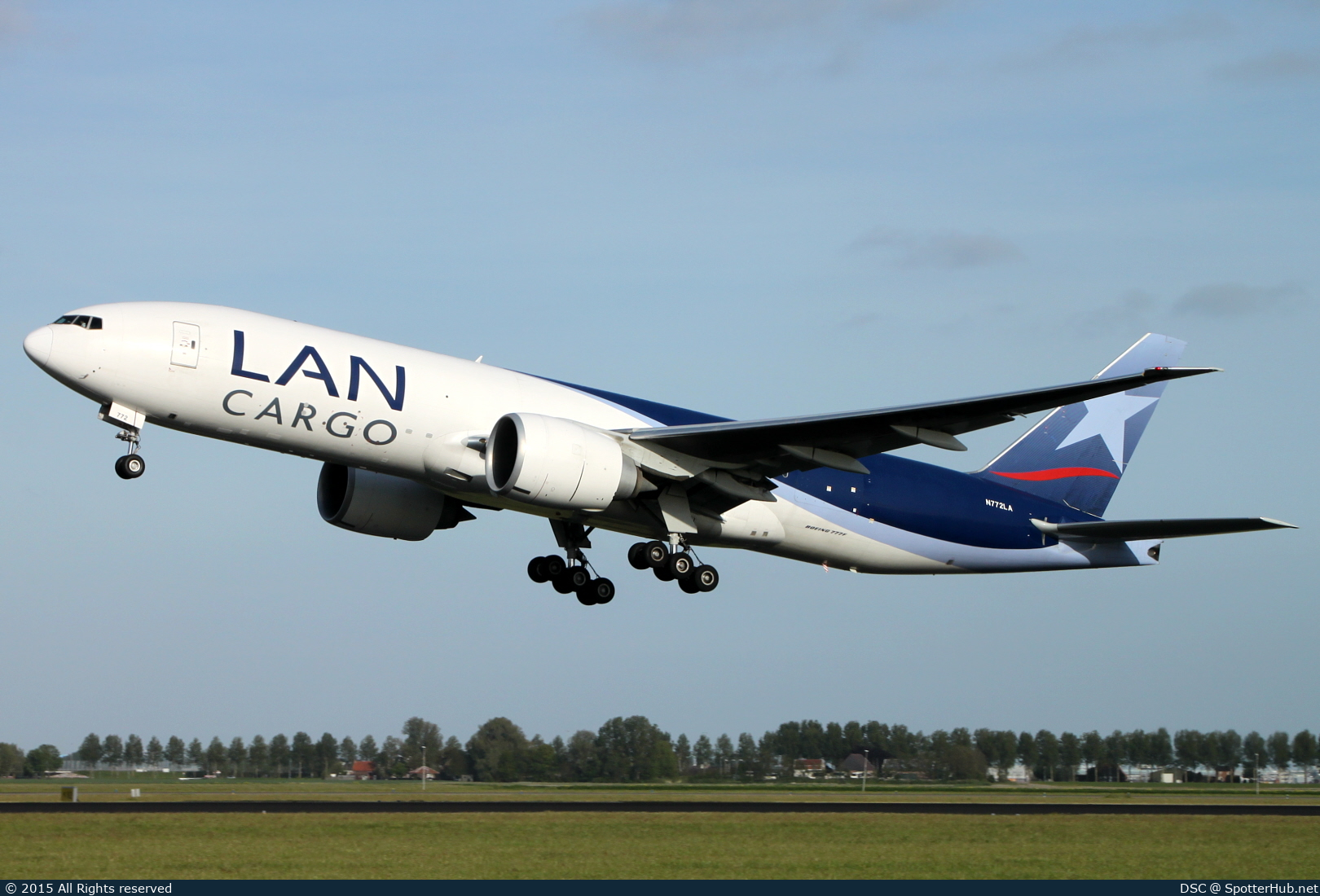 Photo of N772LA - Boeing 777-F6N operated by LAN Cargo