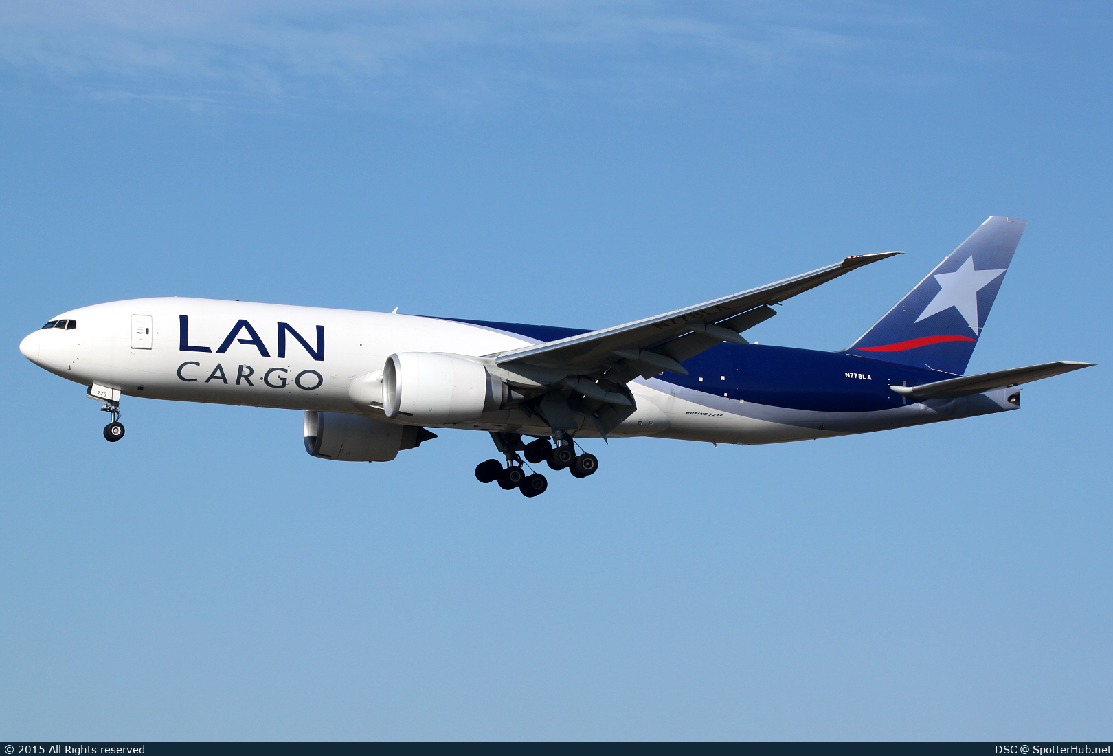 Photo of N778LA - Boeing 777-F16 operated by LAN Cargo