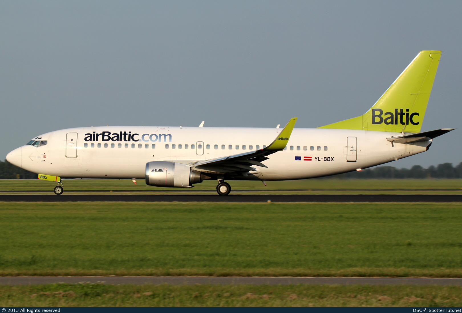 Photo of YL-BBX - Boeing 737-36Q operated by airBaltic