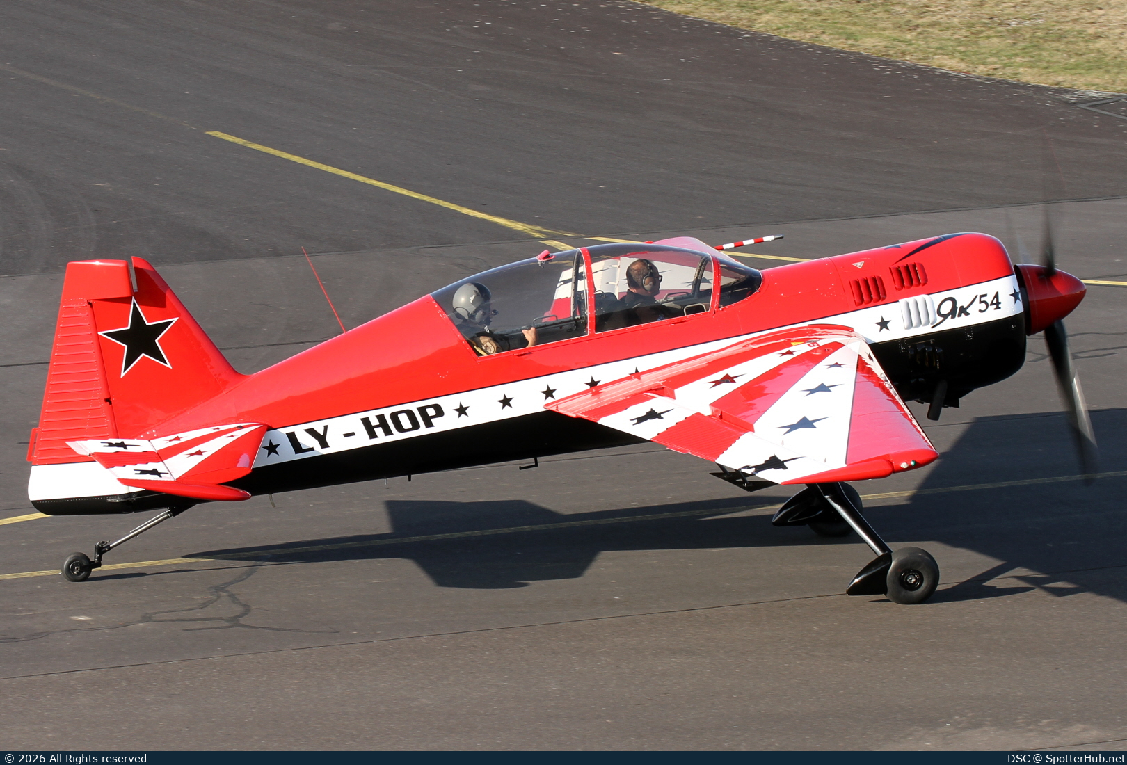 Photo of LY-HOP - Yakovlev Yak-54B operated by Private