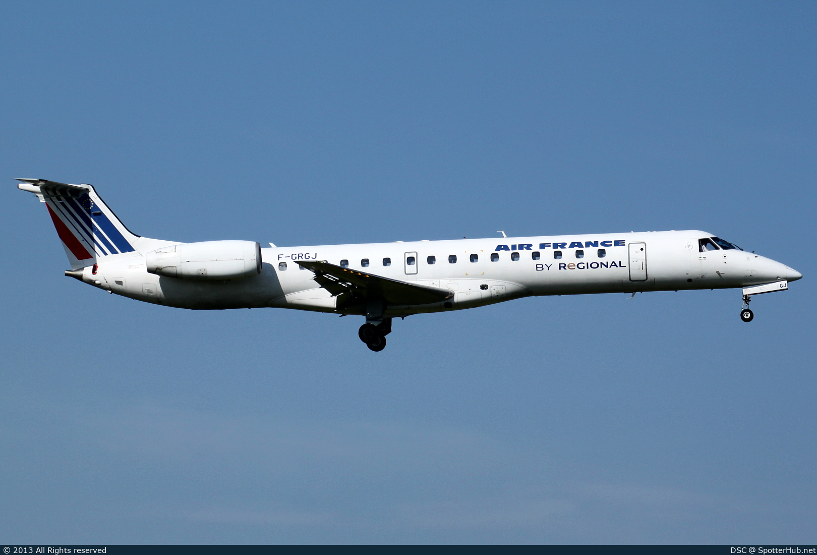 Photo of F-GRGJ - Embraer ERJ-145EP operated by Air France (opb Régional)