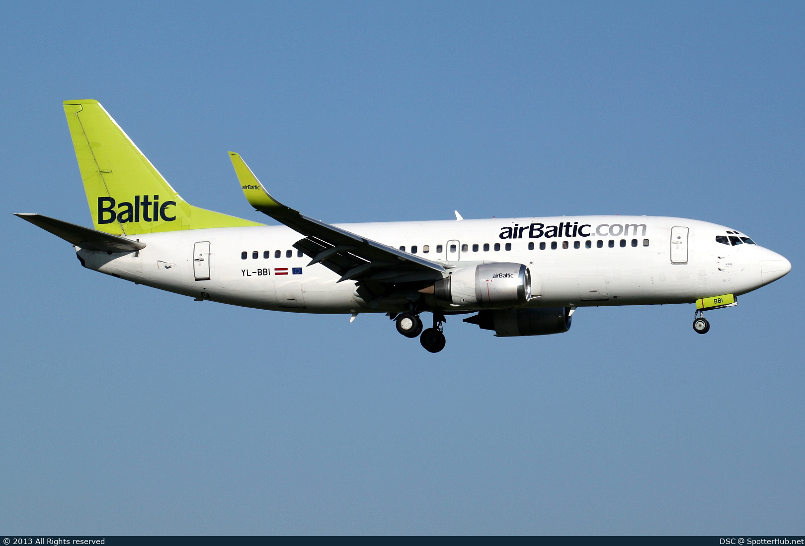 Photo of YL-BBI - Boeing 737-33A operated by airBaltic