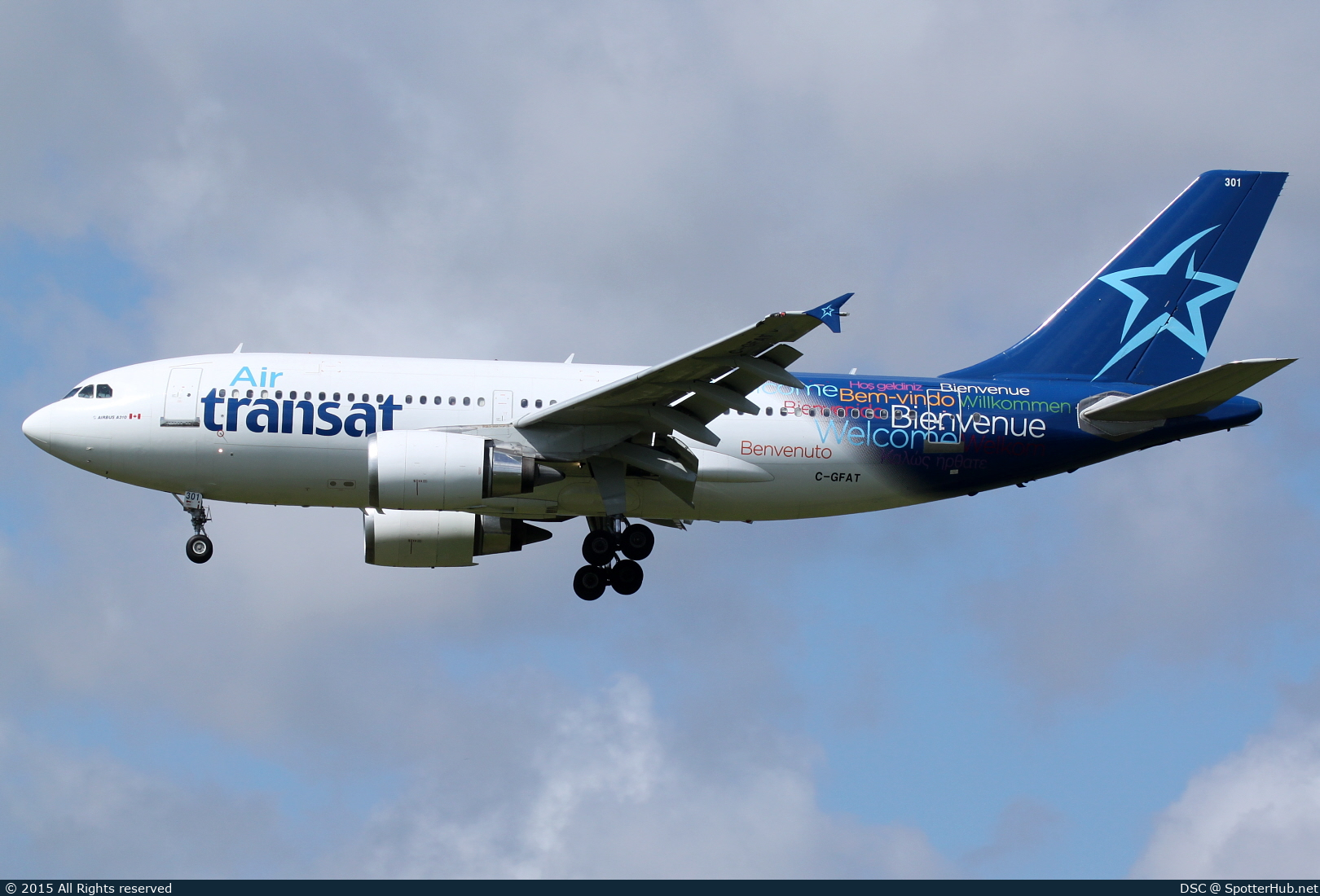 Photo of C-GFAT - Airbus A310-304 operated by Air Transat