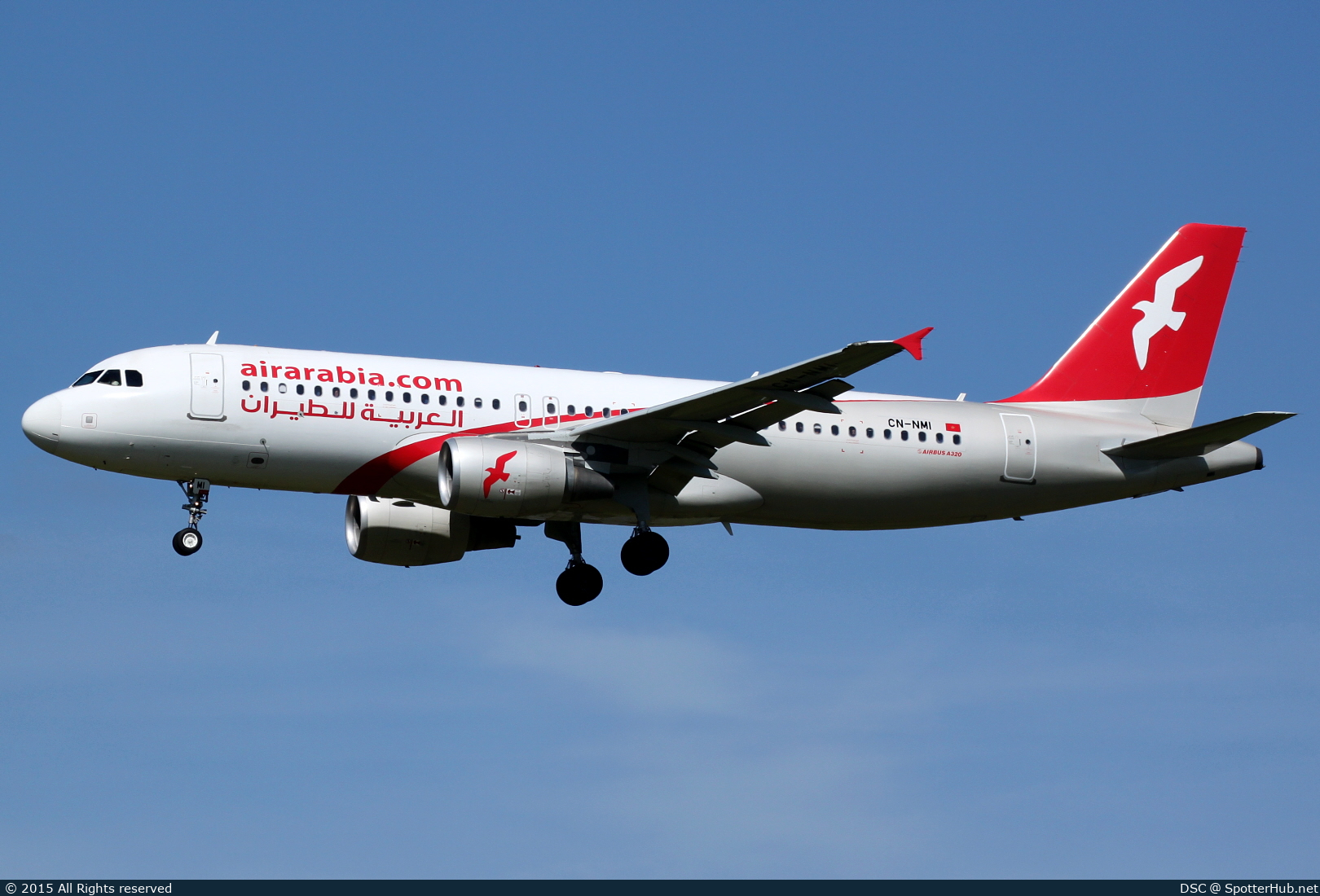 Photo of CN-NMI - Airbus A320-214 operated by Air Arabia Maroc