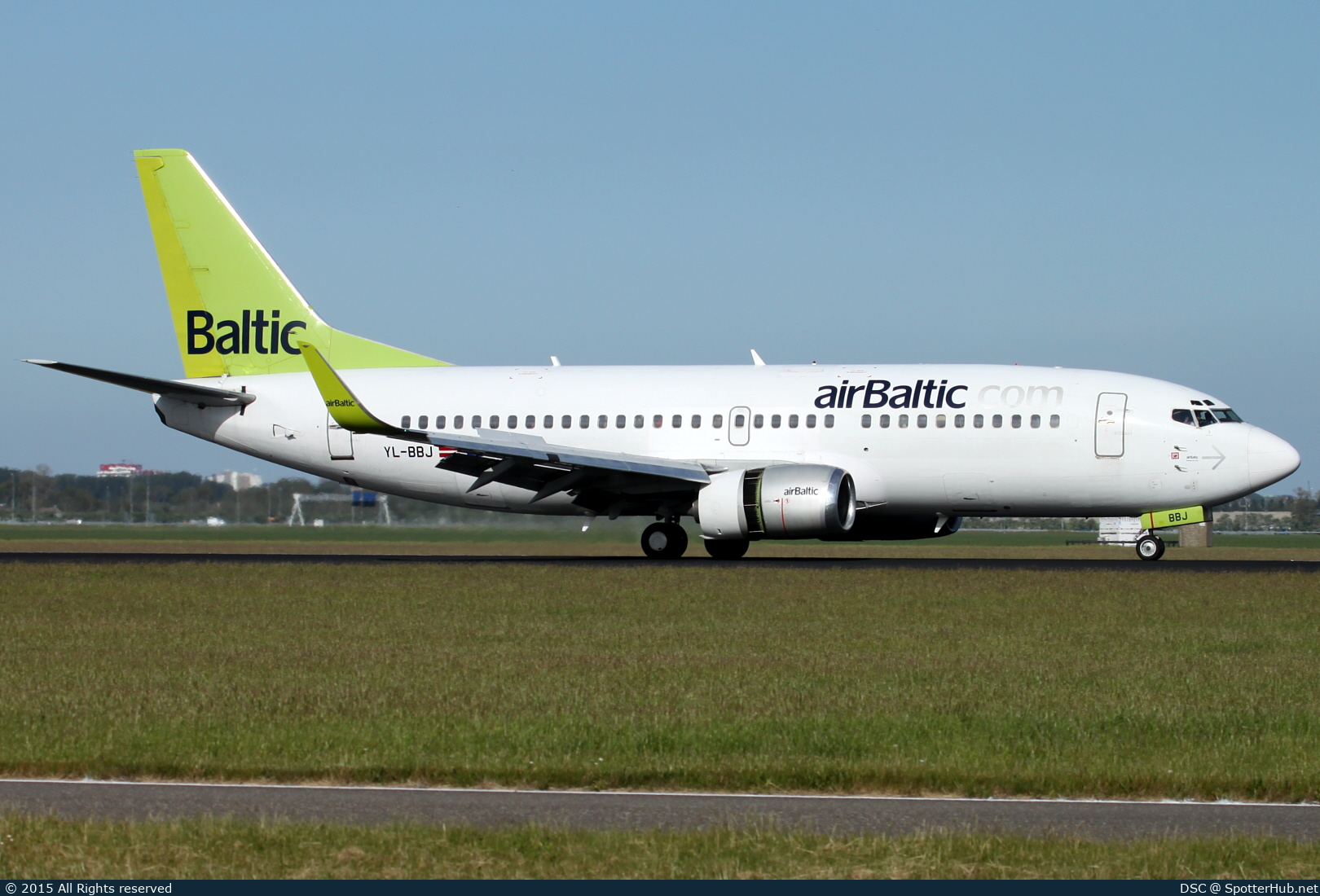 Photo of YL-BBJ - Boeing 737-36Q operated by airBaltic