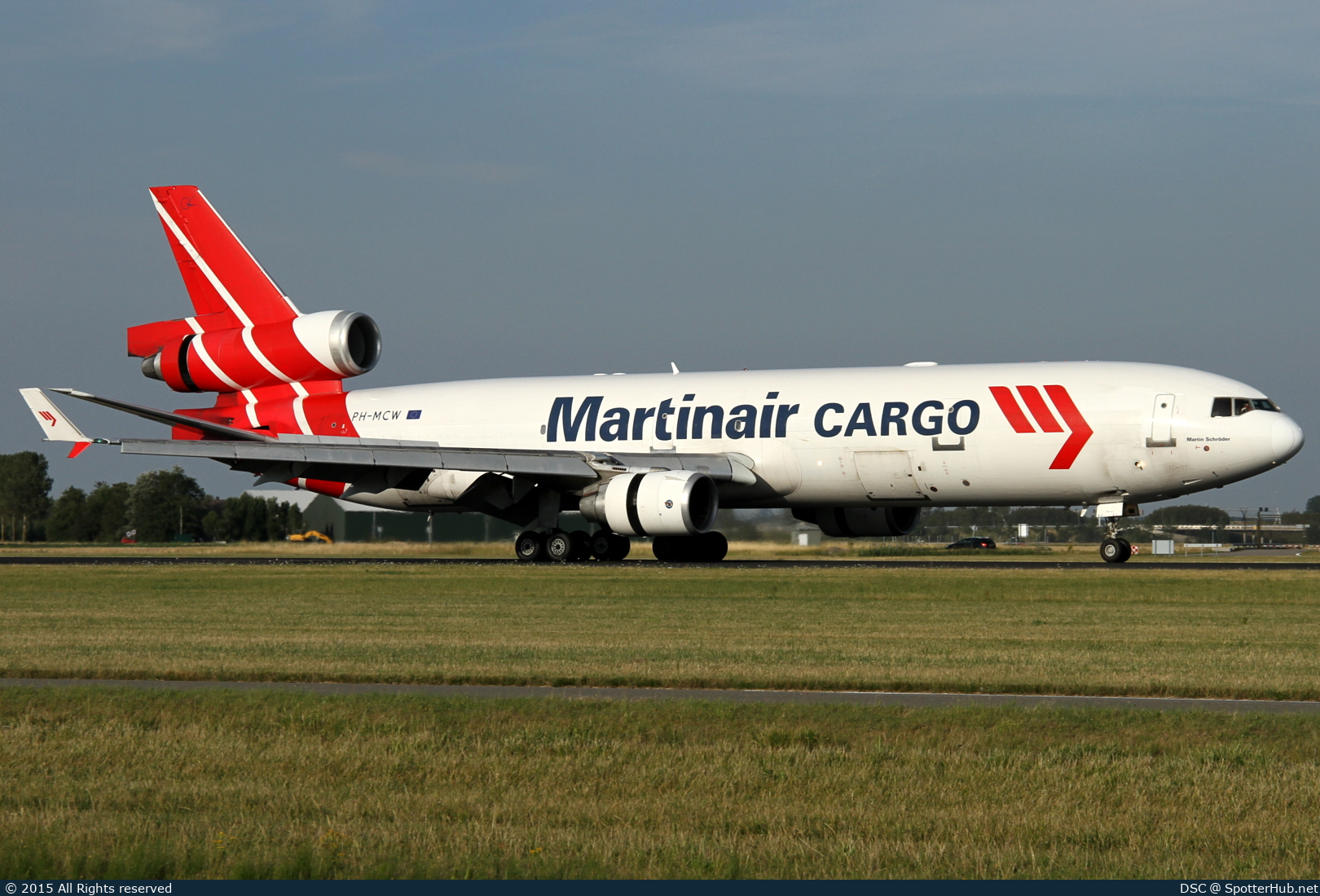 Photo of PH-MCW - McDonnell Douglas MD-11(F) operated by Martinair Cargo