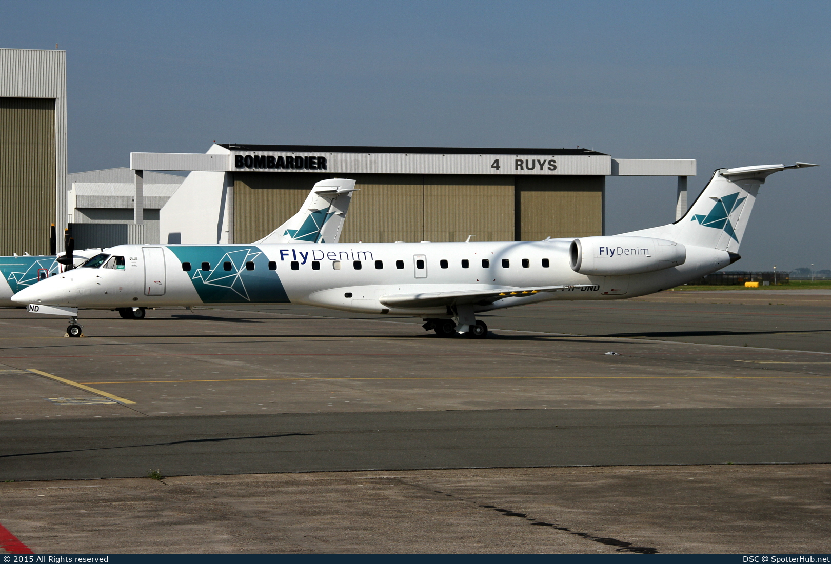Photo of PH-DND - Embraer ERJ-145MP operated by Denim Air