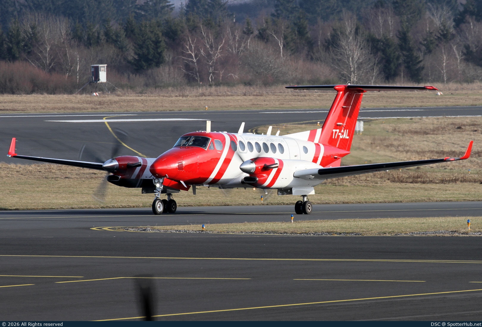Photo of T7-CAL - Beechcraft B300 Super King Air 350 operated by ACAM Flight Calibration Services