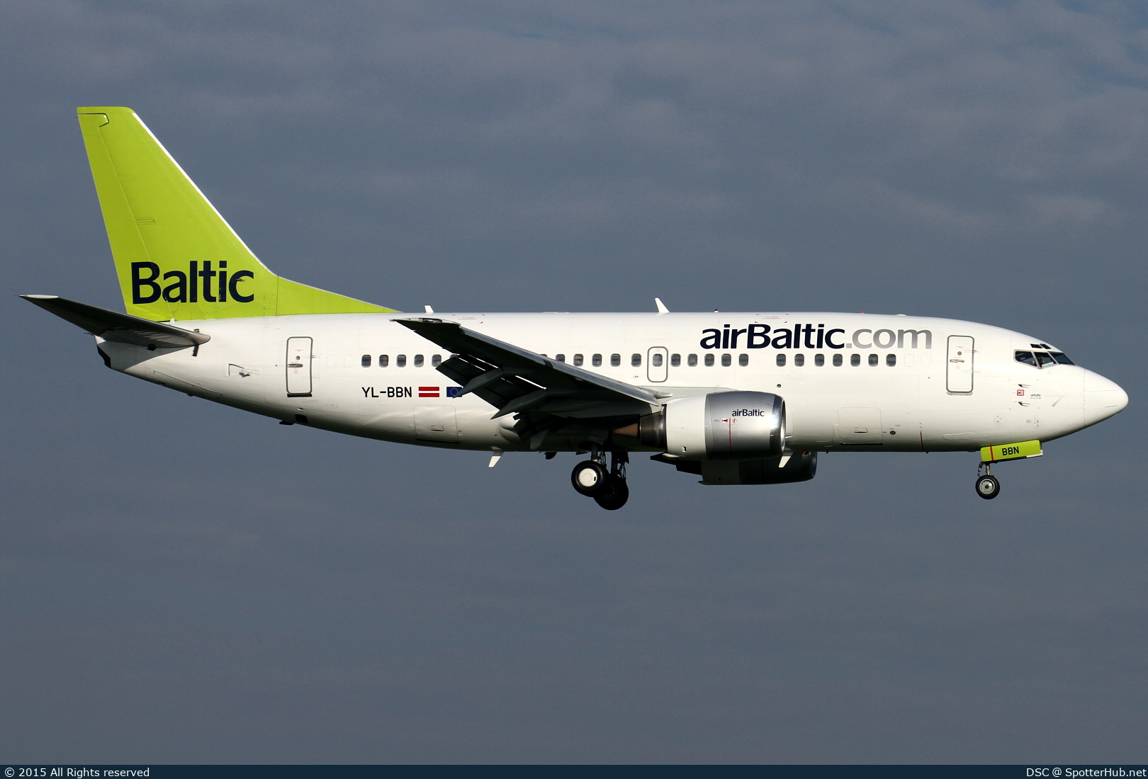 Photo of YL-BBN - Boeing 737-522 operated by airBaltic