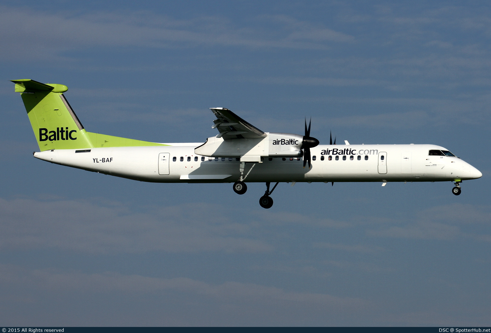 Photo of YL-BAF - Bombardier DHC-8-402 Dash 8 Q400 operated by airBaltic