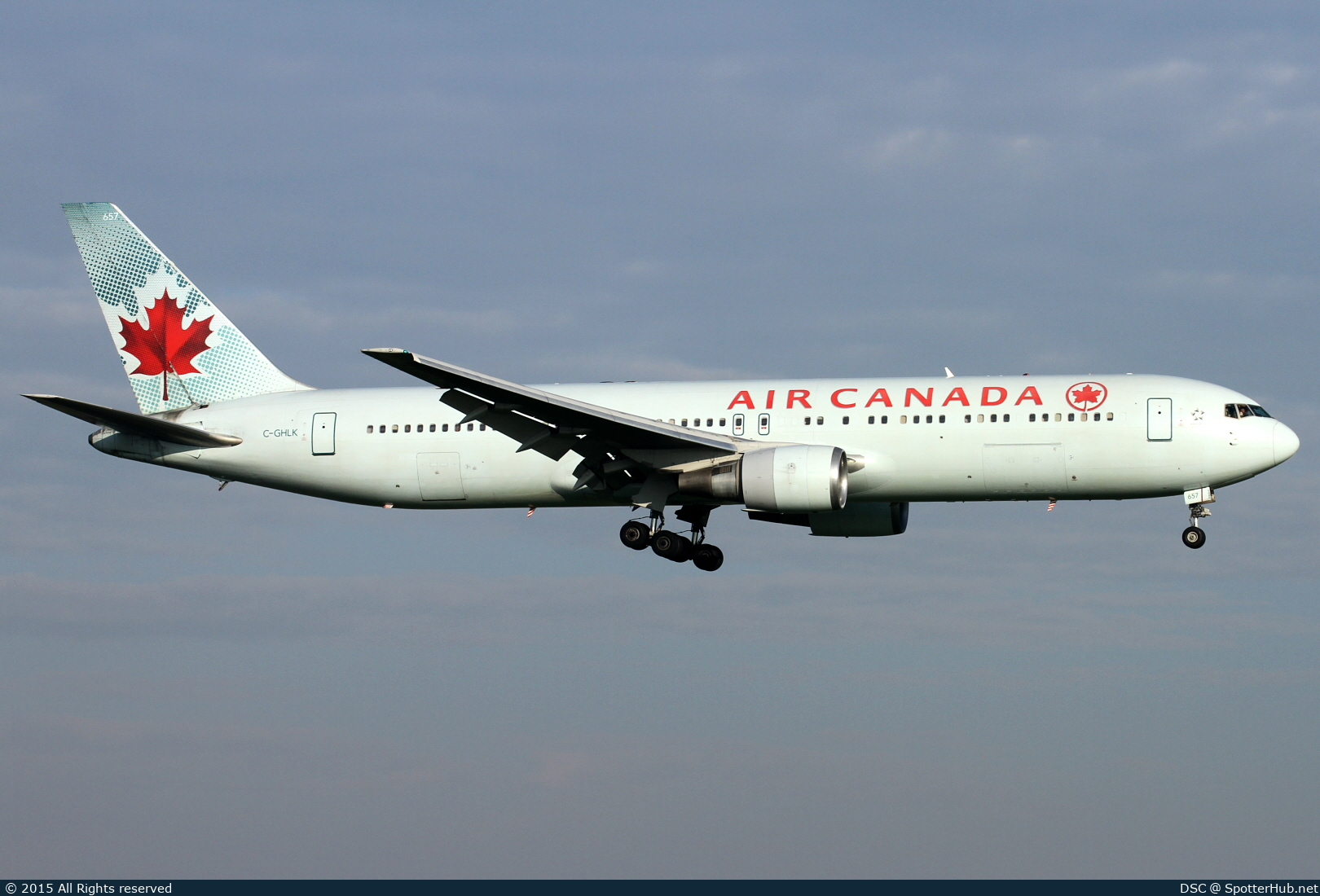 Photo of C-GHLK - Boeing 767-35H(ER) operated by Air Canada