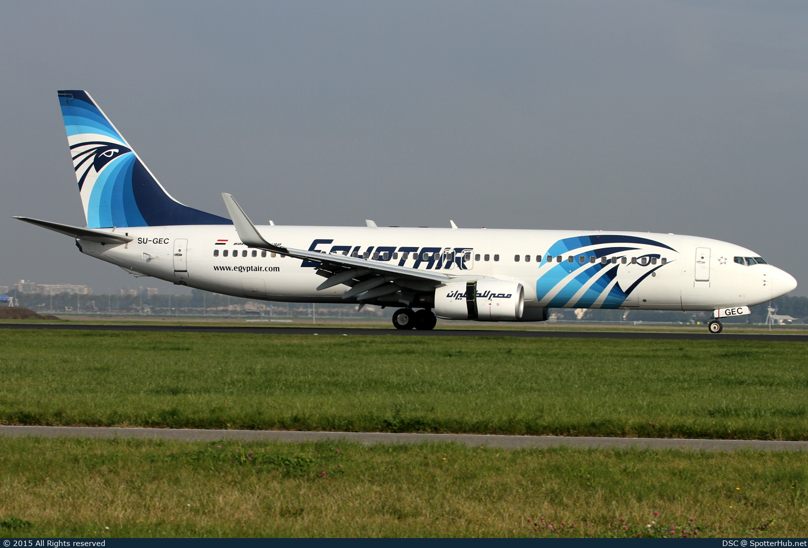 Photo of SU-GEC - Boeing 737-866 operated by Egyptair