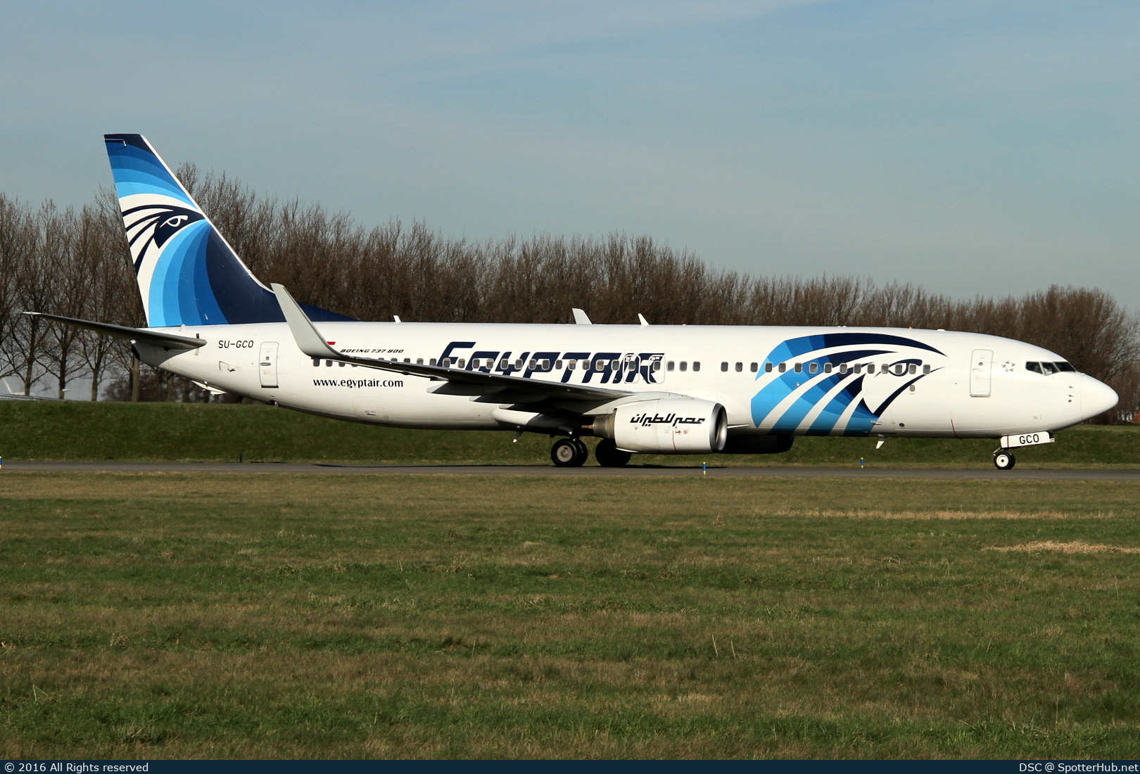 Photo of SU-GCO - Boeing 737-866 operated by Egyptair