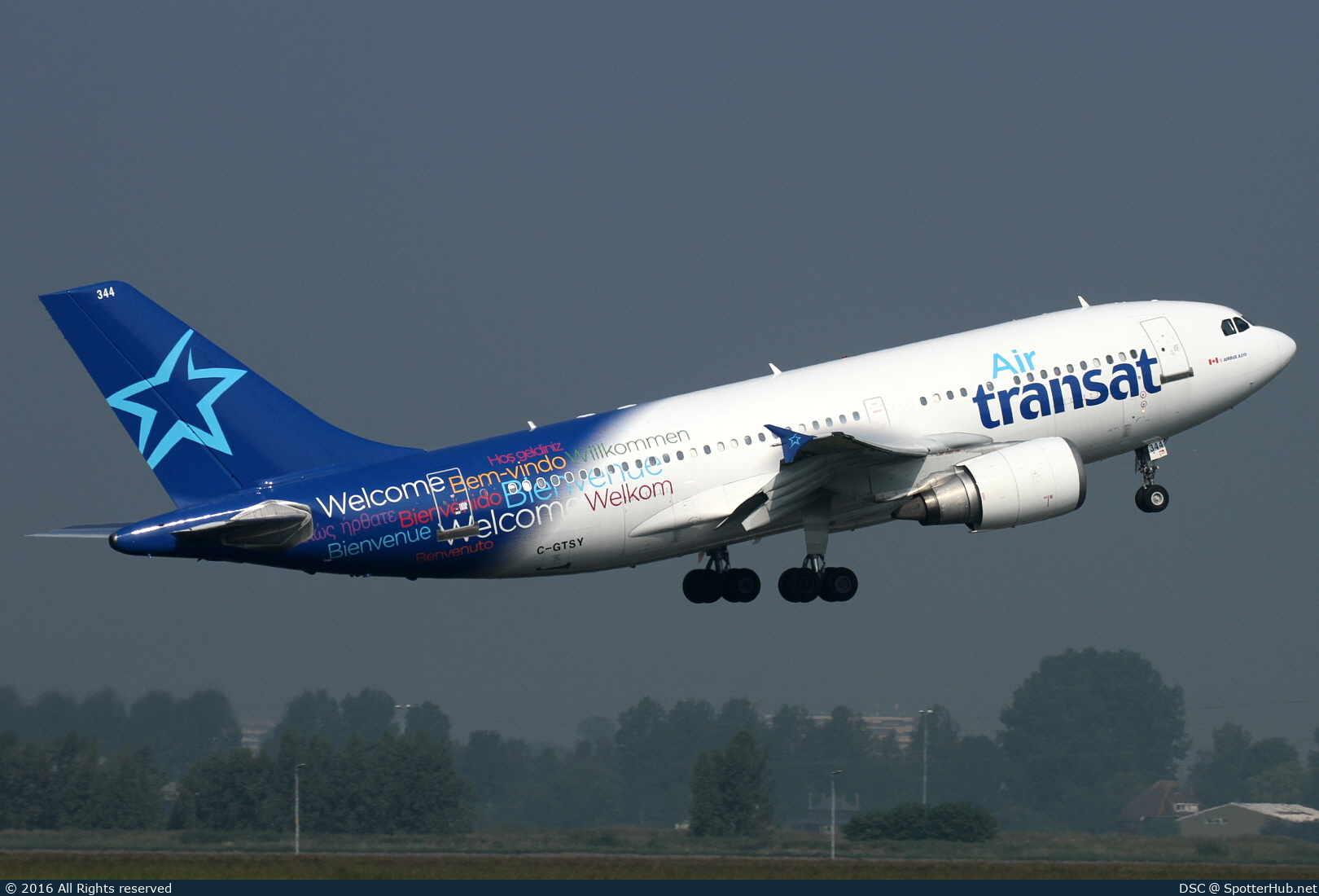 Photo of C-GTSY - Airbus A310-304 operated by Air Transat