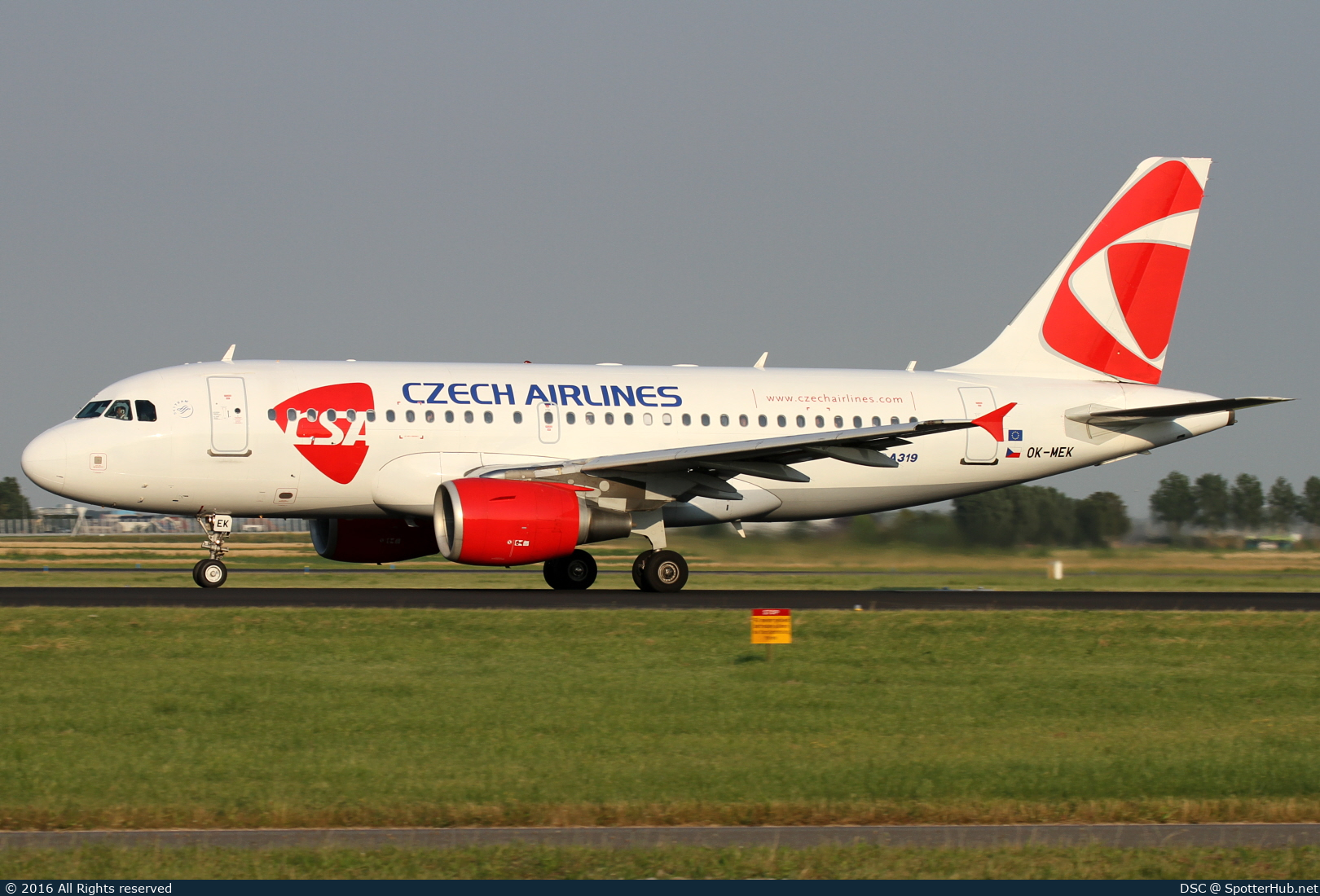 Photo of OK-MEK - Airbus A319-112 operated by CSA Czech Airlines