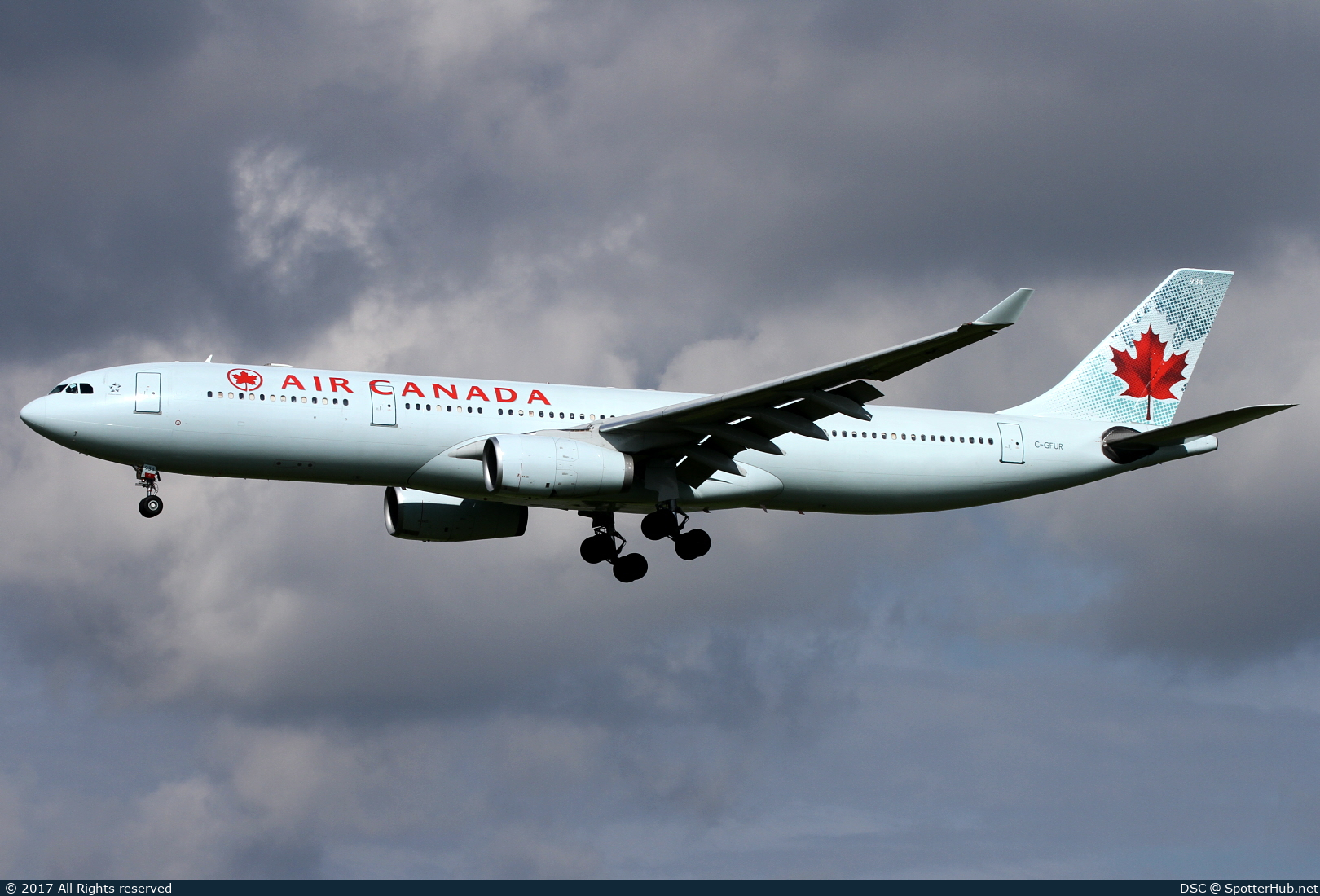 Photo of C-GFUR - Airbus A330-343 operated by Air Canada