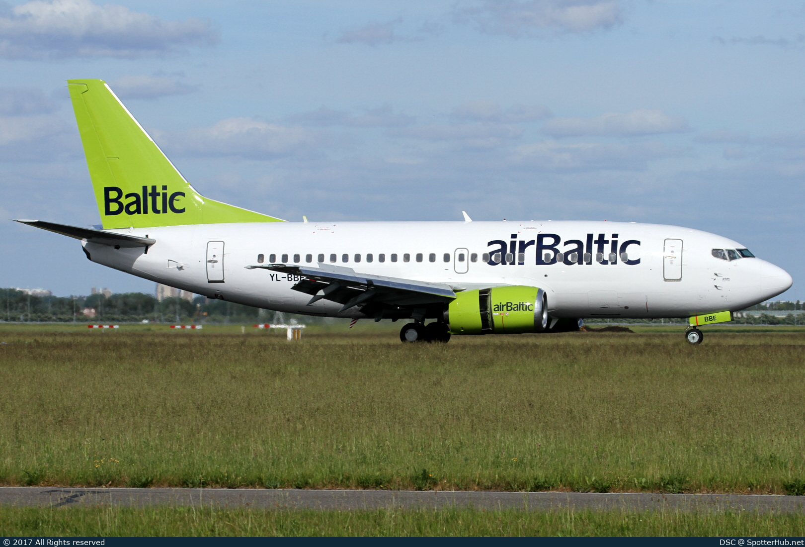 Photo of YL-BBE - Boeing 737-53S operated by airBaltic