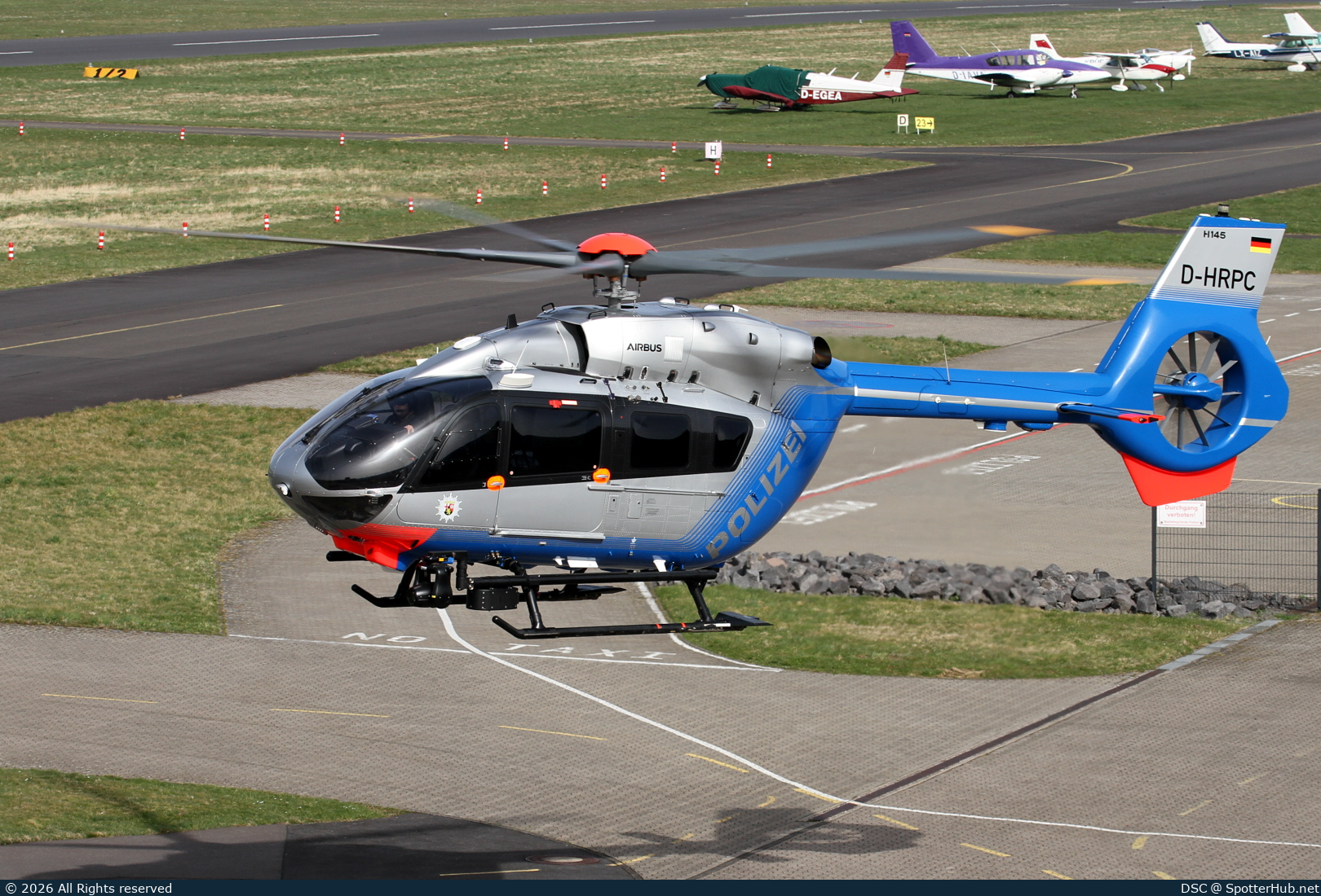 Photo of D-HRPC - Airbus Helicopters H145 operated by German Police - Hubschrauberstaffel Rheinland-Pfalz