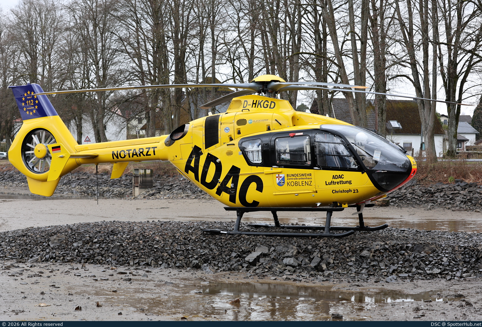 Photo of D-HKGD - Eurocopter EC135 P2+ operated by ADAC Luftrettung
