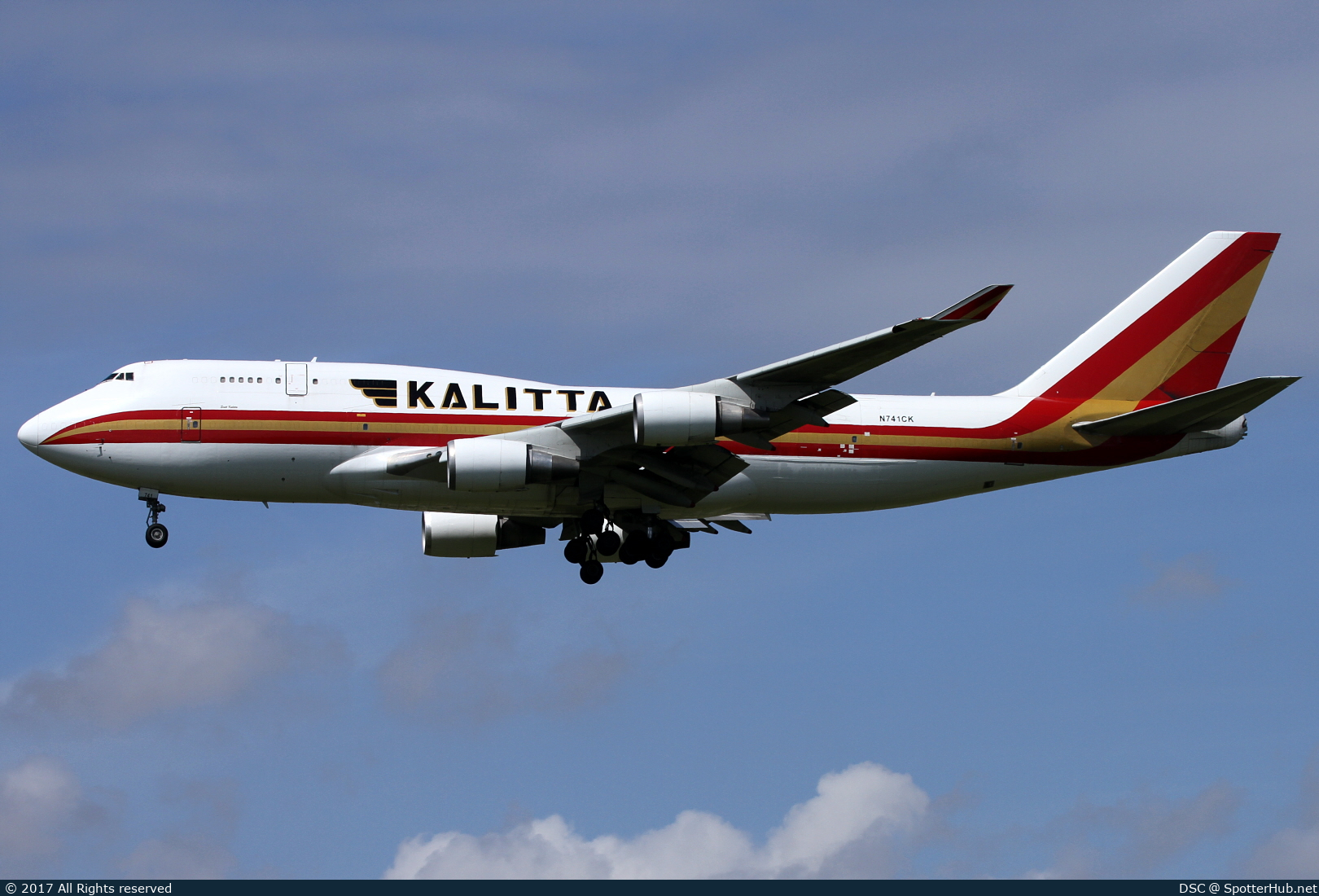 Photo of N741CK - Boeing 747-4H6(BCF) operated by Kalitta Air