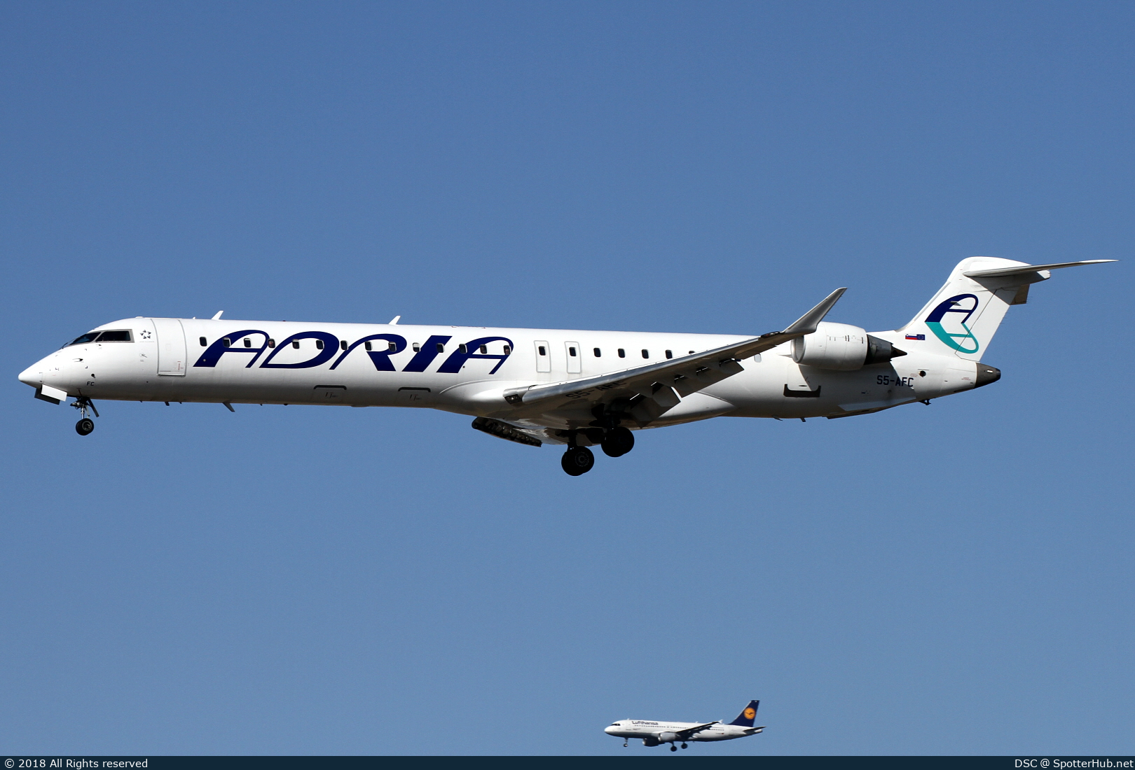 Photo of S5-AFC - Bombardier CRJ-900LR operated by Adria Airways