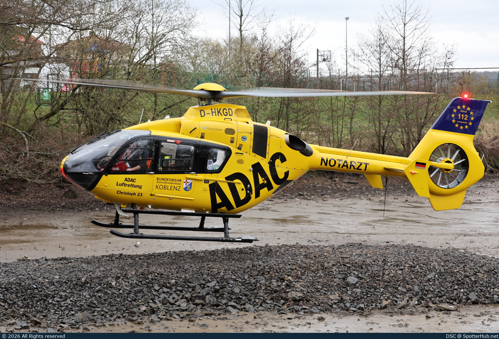 Photo of D-HKGD - Eurocopter EC135 P2+ operated by ADAC Luftrettung