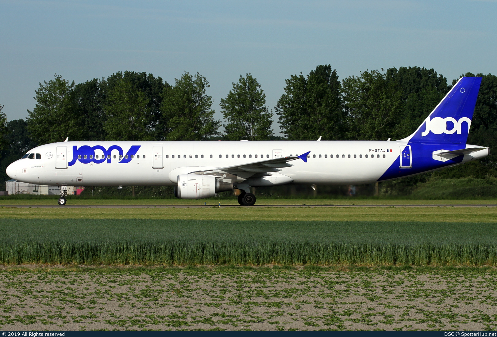 Photo of F-GTAJ - Airbus A321-212 operated by Joon